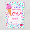 Search for sweets and treats birthday invitations Kids birthday party