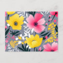Search for yellow and grey postcards Pink