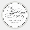 Search for flourish wedding stickers Silver