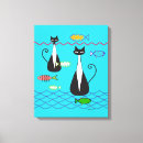 Search for atom canvas prints Blue
