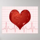 Search for beating heart posters Red