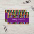 Search for book promotion business cards Writing