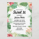 Search for aloha luau sweet 16 invitations Birthday