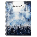 Search for music notebooks Blue