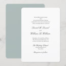 Search for teal and grey wedding invitations Classic