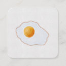 Search for fried egg business cards Food
