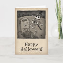 Search for graveyard halloween cards Skeleton