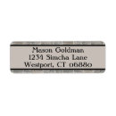 Search for brick return address labels Grey