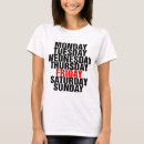 Search for weekend womens tshirts Last