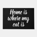 Search for black cat doormats Cute