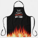 Search for bbq flames aprons Cook