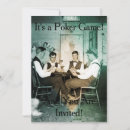 Search for poker game invitations Vintage