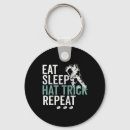 Search for eat sleep hockey key rings Training