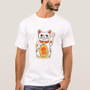 Search for lucky cat tshirts Cute