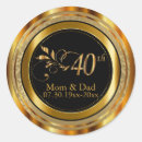 Search for 40th anniversary stickers 40 years