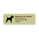 Search for wire fox terrier return address labels Terriers