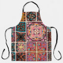 Search for mandala pattern aprons Bohemian