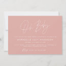 Search for pink rose baby shower invitations Modern