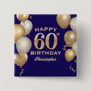 Search for sixtys square badges Happy birthday