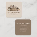 Search for grooming business cards Vet
