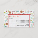 Search for arts and crafts business cards Yarn