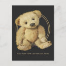 Search for sad bear postcards Vintage