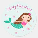 Search for christmas mermaid stickers Girly