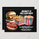 Search for junk food invitations Hot dog