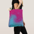 Search for psychedelic tote bags Turquoise