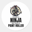 Search for painter round stickers Funny