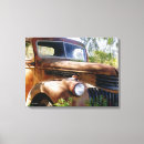 Search for vintage truck canvas prints Old