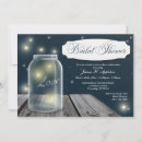 Search for mason jar firefly invitations Glowing