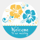 Search for yellow hibiscus flower stickers Blue