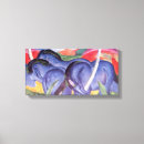 Search for horse canvas prints Blue
