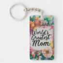 Search for worlds greatest mom key rings World's greatest mum