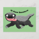 Search for badger postcards Cartoon