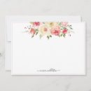 Search for floral note cards Pink