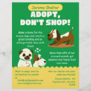 Search for adoptive flyers Animal shelter
