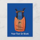 Search for king david postcards Lyre