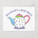 Search for tea pot bridal shower invitations Party