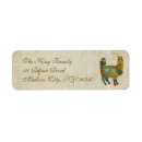 Search for blue owl return address labels Chic