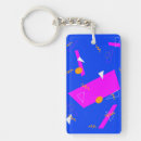 Search for retro 80s key rings Colourful