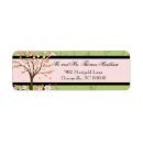 Search for cherry blossom return address labels weddings Birds