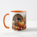 Search for thanksgiving turkey mugs Rustic