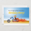 Search for motorcycle birthday invitations Biker