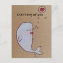 Search for love to swim postcards Sea