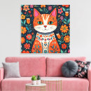 Search for cat folk art Whimsical