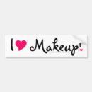 Search for makeup bumper stickers Girly