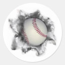 Search for round baseball stickers Team
