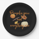 Search for funny thanksgiving plates Pumpkin